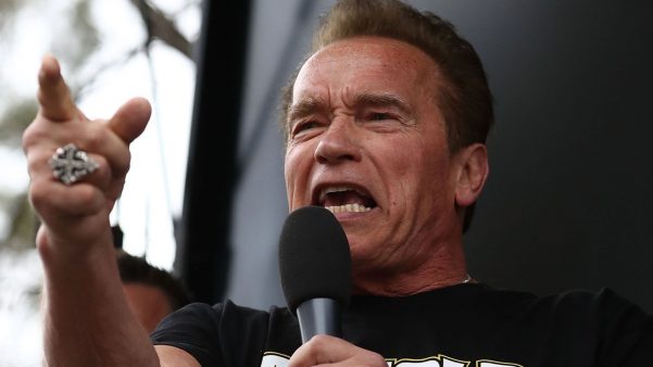Schwarzenegger Leads Left