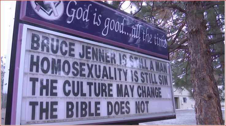 Bruce Jenner Sign, When Proclaiming Truth is Hurtful