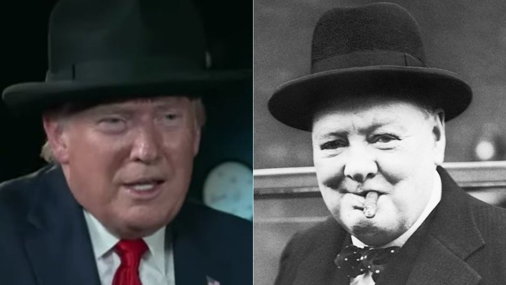 Churchill and Trump