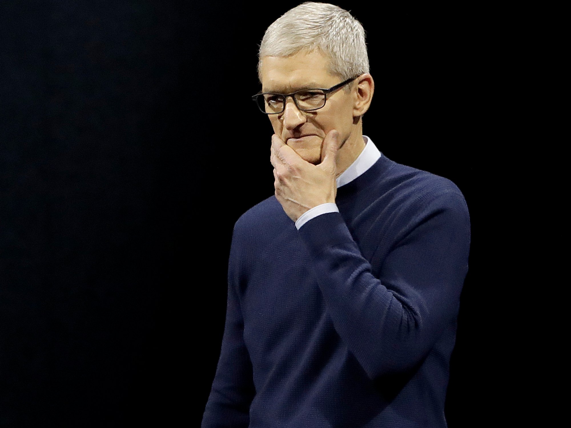 Apple Spanked Repeatedly as Tim Cook Leads from Behind