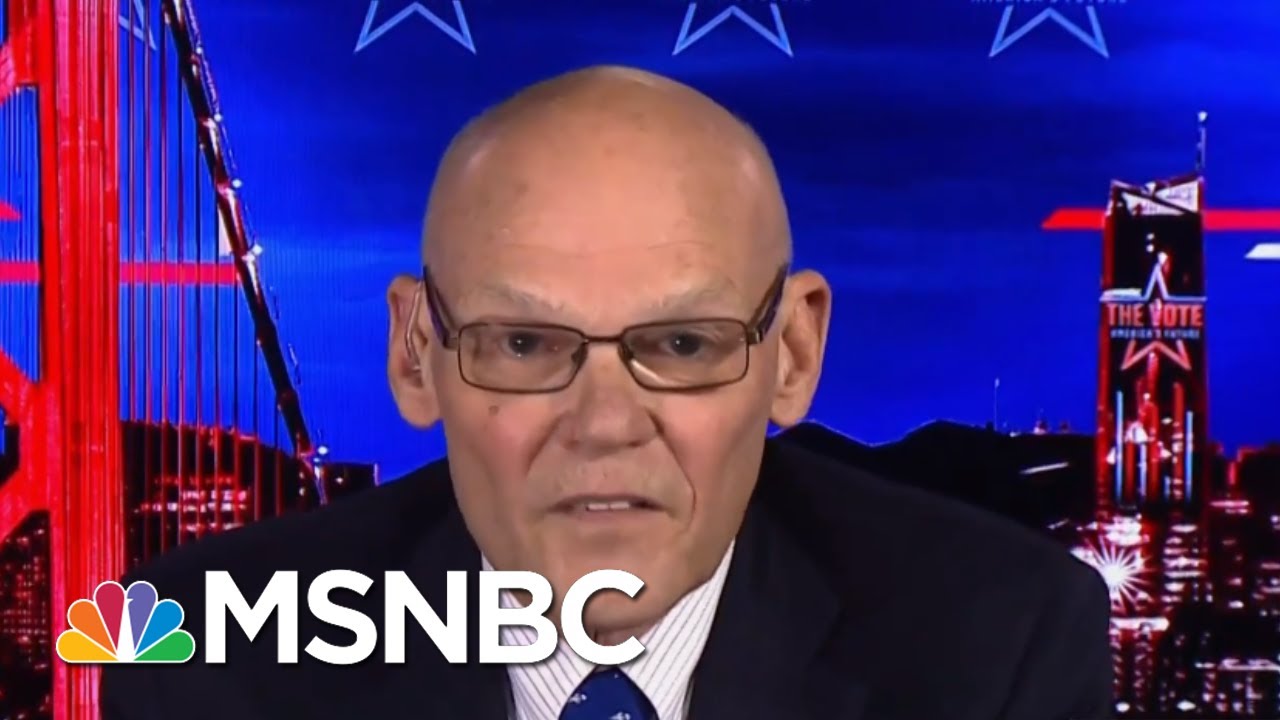 Carville Sounds off on the Democrat Party