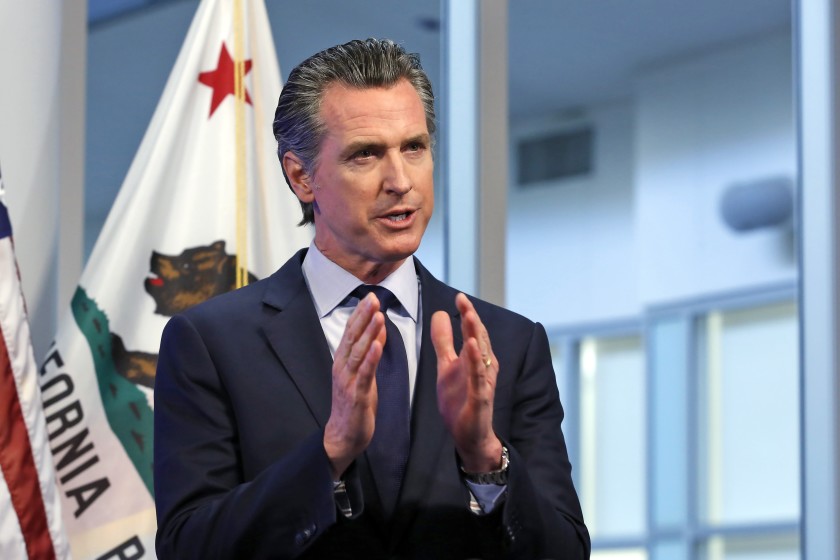 Newsom Arbitrarily Closes Restaurants