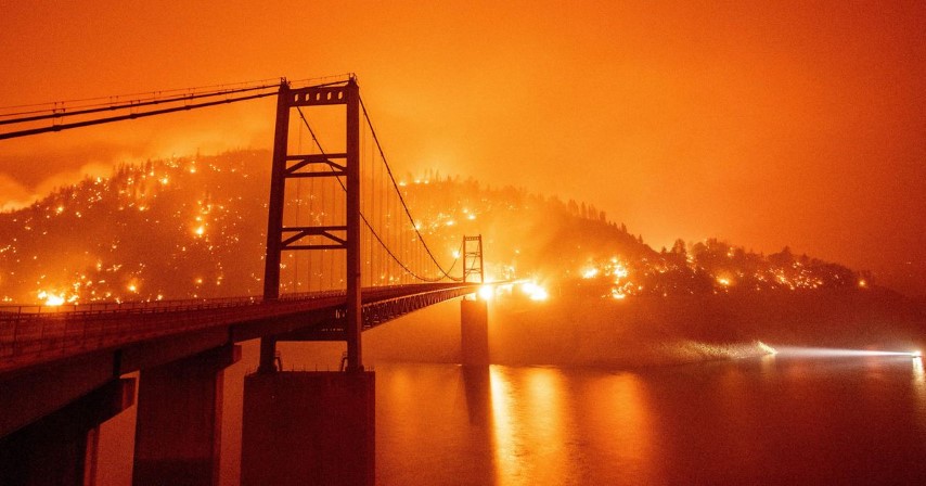 California Burning is a Result of Sin Not Donald Trump